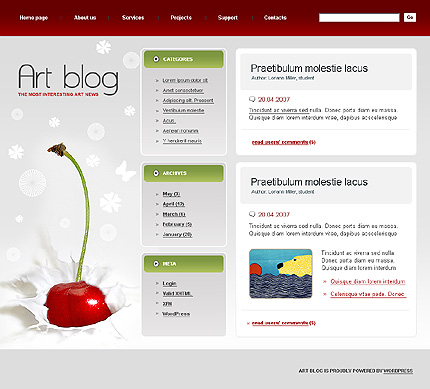 Website Template #20136