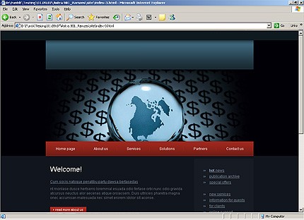 Website Template #20149