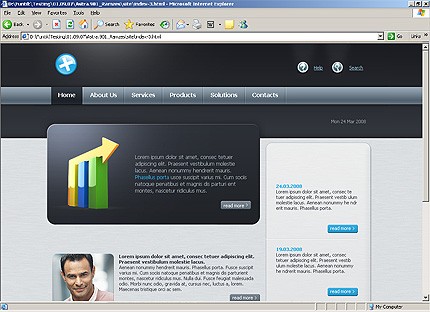 Website Template #20150