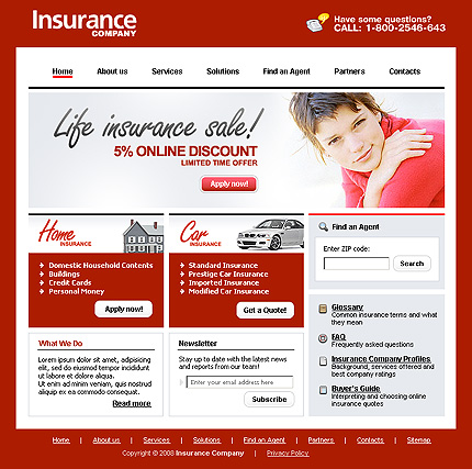 Website Template #20158