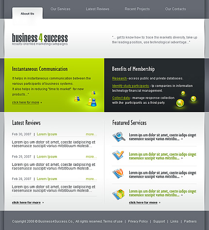 Website Template #20167
