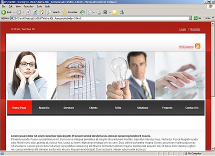 Website Template #20189