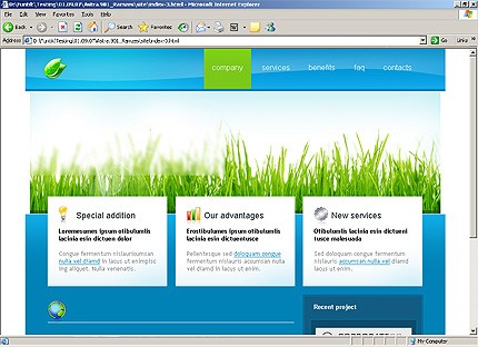 Website Template #20212