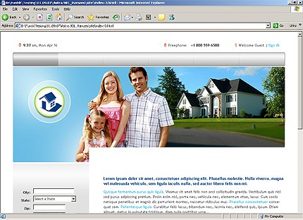 Website Template #20216