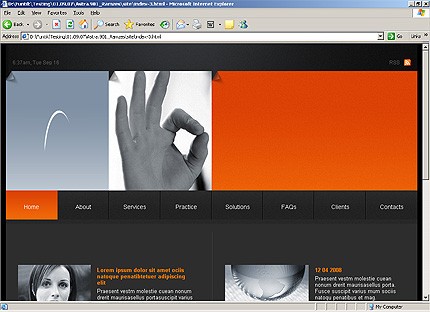 Website Template #20222