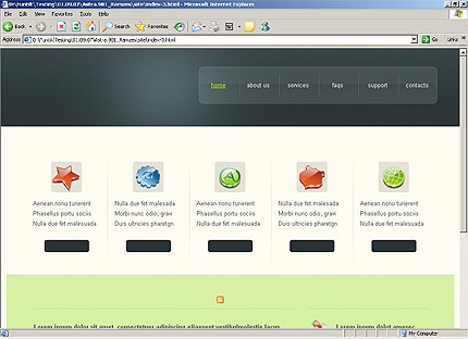 Website Template #20225