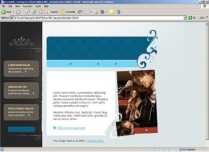 Website Template #20237