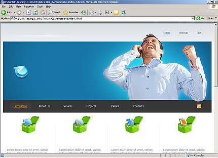 Website Template #20239