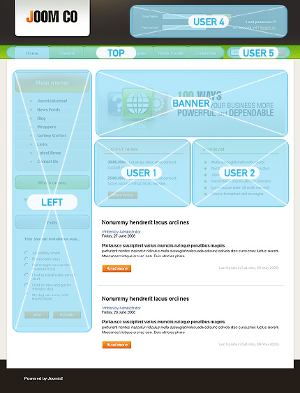 Website Template #20244