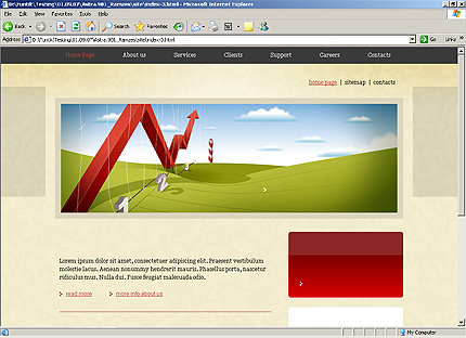 Website Template #20245