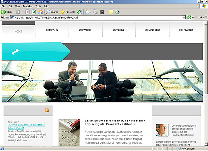 Website Template #20246