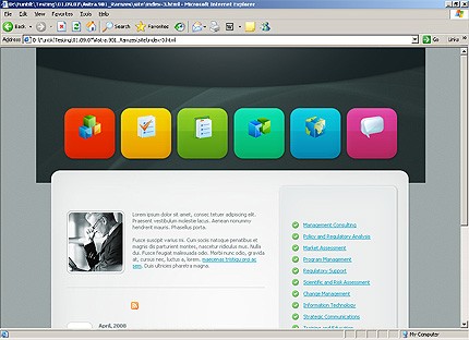 Website Template #20270