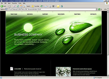 Website Template #20272