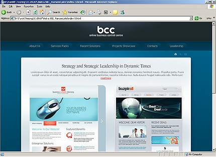 Website Template #20282