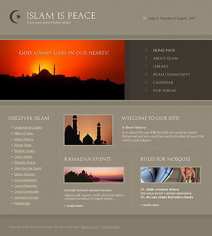 Website Template #20294