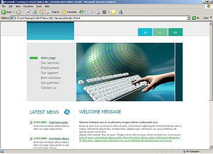 Website Template #20296