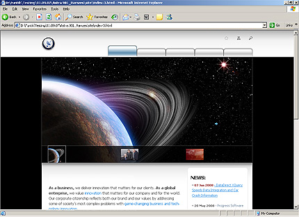 Website Template #20297