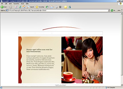 Website Template #20305