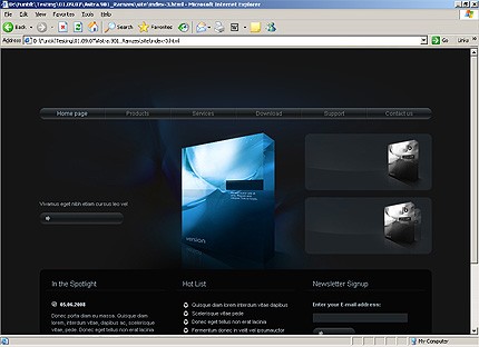 Website Template #20307