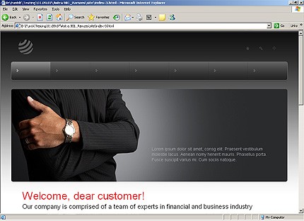 Website Template #20308