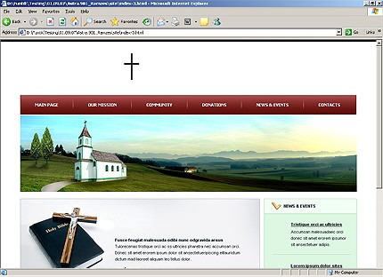 Website Template #20309