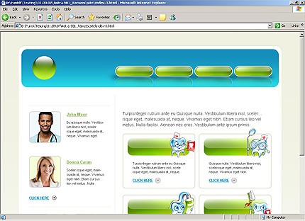 Website Template #20312