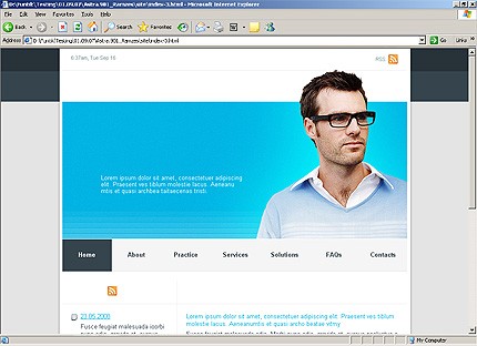 Website Template #20321