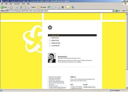 Website Template #20323