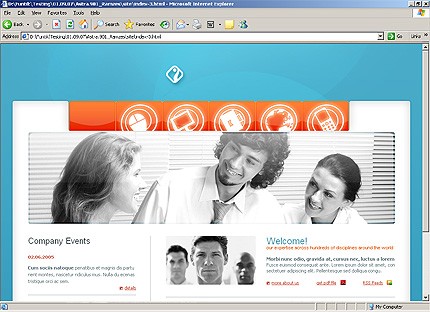 Website Template #20337