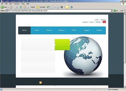 Website Template #20338