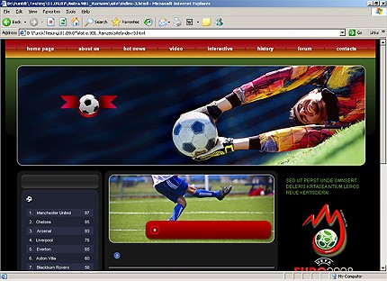 Website Template #20339