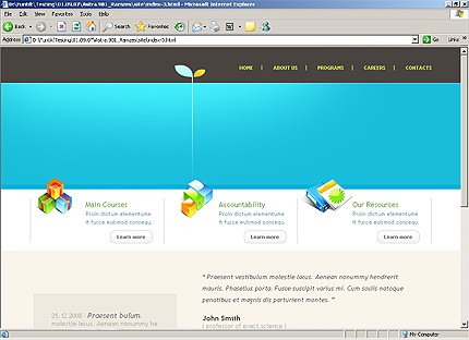 Website Template #20343