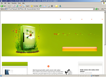 Website Template #20347