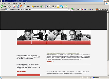 Website Template #20360