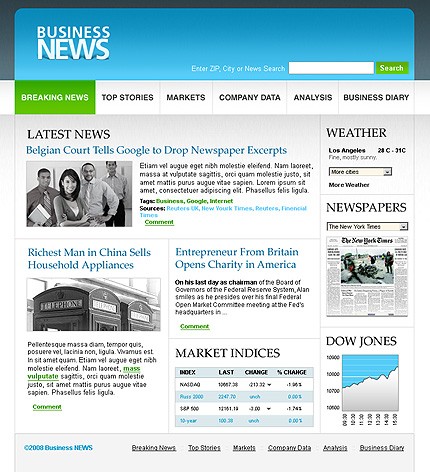 Website Template #20372