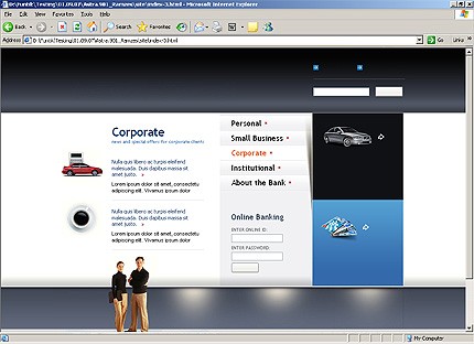 Website Template #20383