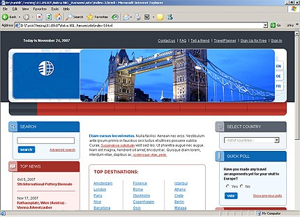 Website Template #20387