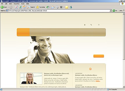 Website Template #20502