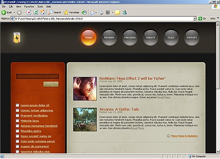 Website Template #20509