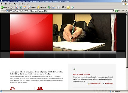 Website Template #20511