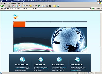 Website Template #20521