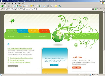 Website Template #20523