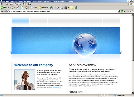 Website Template #20537
