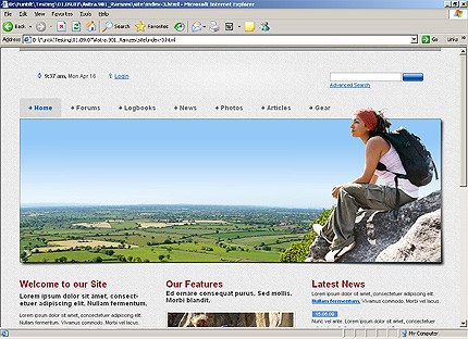 Website Template #20554