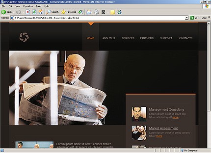 Website Template #20571