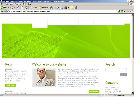 Website Template #20574