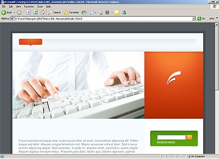 Website Template #20575