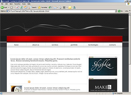 Website Template #20591