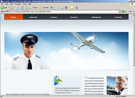 Website Template #20595