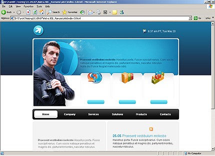 Website Template #20599